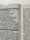 Chicago Original Broadway Cast Playbill