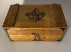 Boy Scouts Of America Bsa Wood Foot Locker Crate Box Vintage