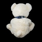 Dan Dee 20  Teddy Bear Christmas Plush Stuffed Animal White Blue Plaid Scarf