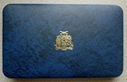 1973 Barbados - Official Proof Set  8  W  2 Silver - 1 92 Oz Asw - Ogp W  Coa