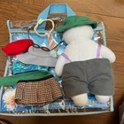 Eden The Snowman Plush Raymond Briggs Vintage 25cm Japan Rare Dress Up Doll