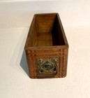 Vintage Antique Singer Treadle Wooden Sewing Machine Ornate Drawer W metal Pull 