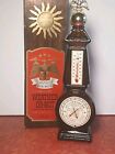 Vintage Thermometer Barometer Avon Bottle Tribute Cologne 5 Fl Oz Full Iob