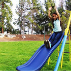My First Metal Swing Set With Slide  4 Kids Max  Blue  Yellow