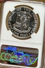 1967 Philippines One Silver Peso - Bataan Commemorative Ngc Pl65 Proof-like Coin
