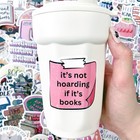 200pcs Bookish Vinyl Stickers For Kindle Laptop Journal Book Lover Diy Gifts