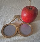 Beautiful French Antique Gilt Bronze Diptych Frame 19th C