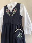 Norwegian 830s Silver Bunad Scandinavian Folk Costume Size Eu92 Cm  1 5-2  yrs