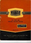Oster Williams Mfg Catalog 39-a Mine   Smelter W the Pipe Master Insert 1930s
