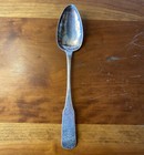       southern American Coin Silver       Serving Spoon William Hilliard Fayetteville Nc