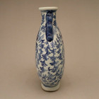 Antique Chinese Jingdezhen Blue And White Porcelain Hand-painted Vase