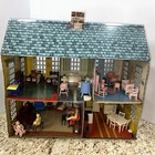 Vintage Playsteel 1950s  1776 Locust Year tin Lithograph Dollhouse Renwal Dolls