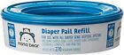 Mama Bear Diaper Pail Refills For Genie Pails  Unscented  270 Count