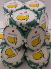  50 Pack   25  Masters Augusta National Poker Chips   With  25  Rare Master Tees