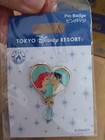 Tokyo Disney Resort Heart Pin Badge Set Of 3 Mickey Minnie Princess New Sealed