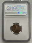 Lincoln Cent 1c Mint Error Uncirculated Struck Off Center Ngc