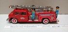 Sti Lithograph Fire Truck China Mf 718 Friction Presssteel Vintage Circa 1970 s