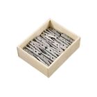 Jam Paper Wood Clip Clothespins Medium 1 1 8 Inch Silver Clothes Pins 230731035