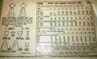  lovely Vtg 1950s Dress Sewing Pattern 20 38