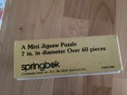 Vintage Springbok Mini-jigsaw Puzzle  candy  60-pc Round Hallmark