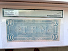 1864 10 Dollars Confederate States Of America T- 68 Pmg  Ef 40 No Comments