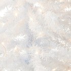Company Pre-lit Artificial Christmas Tree  White Tinsel  White Lights  Includ   