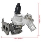 Turbo Turbocharger W actuator For Honda Accord 1 5l 2018 2019-2023 18900-6a0-003