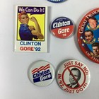 Vtg Democrat Party Political Campaign Pin Pinback Button Lot Of 13