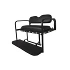 Gtw Mach3 Rear Flip Seat For Ezgo Txt Golf Carts  1994 5   Up  - Black Cushions