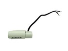 Singer White Celery Featherweight 221k Complete Light Socket Lamp Cover Assembly