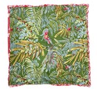Pottery Barn Pillow Cover Set  2  Bird Of Paradise Floral Tropical Cotton 24x24