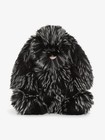 Jellycat Inkli Bunny  black  Large Plush Toy With Velvety Fur And Signature Bag