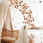 Boho Polka Dot Wall Stickers     Kids Nursery Vintage Decor For Boys   Girls Room
