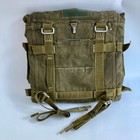 Vintage 1980 s French El32 Paratrooper Kit Bag Military Army Wool-lined Backpack