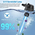 5 In 1 Internal Aquarium Fish Tank Uv Sterilizers Filter Oxygen Water Pump Clean