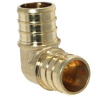 10 Pcs Xfitting 3 4  Pex Elbow  Lead Free Brass  Pex Barb Crimp Fittings
