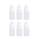  6pcs 5ml Empty Plastic Squeezable Dropper Bottles Eye Liquid Dropper Dropping
