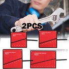6- 14 Pocket Canvas Spanner Wrench Tool Roll Up Storage Bag Organizer Pouch Case
