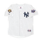 Roger Clemens 2001 New Yankees World Series Home White Jersey Men s  s-3xl 