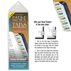     Made In The Usa     Extra Large Print Gold Bible Index Tabs Book Labels Mark