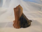 Ooak Chateua Leather French Canada Artist Designed Yorkie Dog Figure  59615