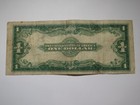  1 1923 Silver Certificate Large Bank Note Bill Blue Seal One Dollar Fine