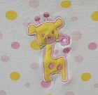 Mayfair Vintage Baby Girl Embroidered Giraffe Polka Dot Romper 24m