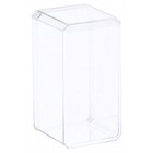 Pioneer Plastics Clear Case For 1 64 Scale Cars  3 5  W X 1 625  D X 1 75  H