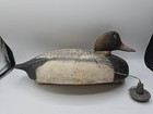 Old Saybrook Wildfowler Co   Vintage Duck Decoy   Carved Wood Duck Decoy  2