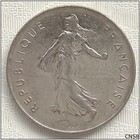 France 1974 5 Francs Coin  cns8 