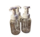 Foaming Soap Bottles Set Of 3 New Plastic Foaming Soap Bottles Refill Soap 