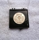 Aa 1-30 Years  999 Fine Silver Alcoholics Anonymous Medallion Chip Coin  5 Oz  