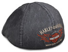 Nwt Harley-davidson Flame Graphic Fitted Ivy Cap Gray Size Medium 99537-11vm