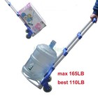 Blue Luggage Cart Folding Dolly Push Truck Hand Collapsible Trolley Black Friday